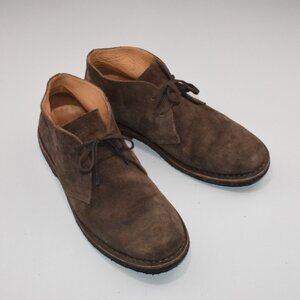 Astorflex Boots Mens Size 43 Brown Suede Calf Leather Greenflex Desert Chukka